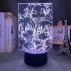 Night 3d Lights Boys Girls Fairy Tail Action Figure Fairy Lamp 16 Remote Colors