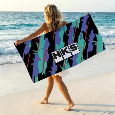 Sports Car H-HKS Towel Soft Pool Gift For Travel Gym Shower Camping Quick Dry Sports Beach Towel