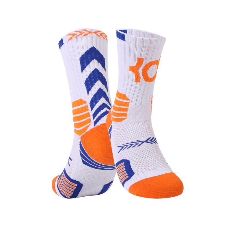 2023 Men's Elite High Tube Basketball Socks - Spring/Summer Mid-Calf Trend, Combed Cotton