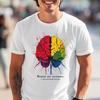 Brains Are Awesome I Wish Everybody Had One, Cotton Unisex Short & Long-sleeved T Shirts, Funny Quote T-shirt, Smart Joke Shirt