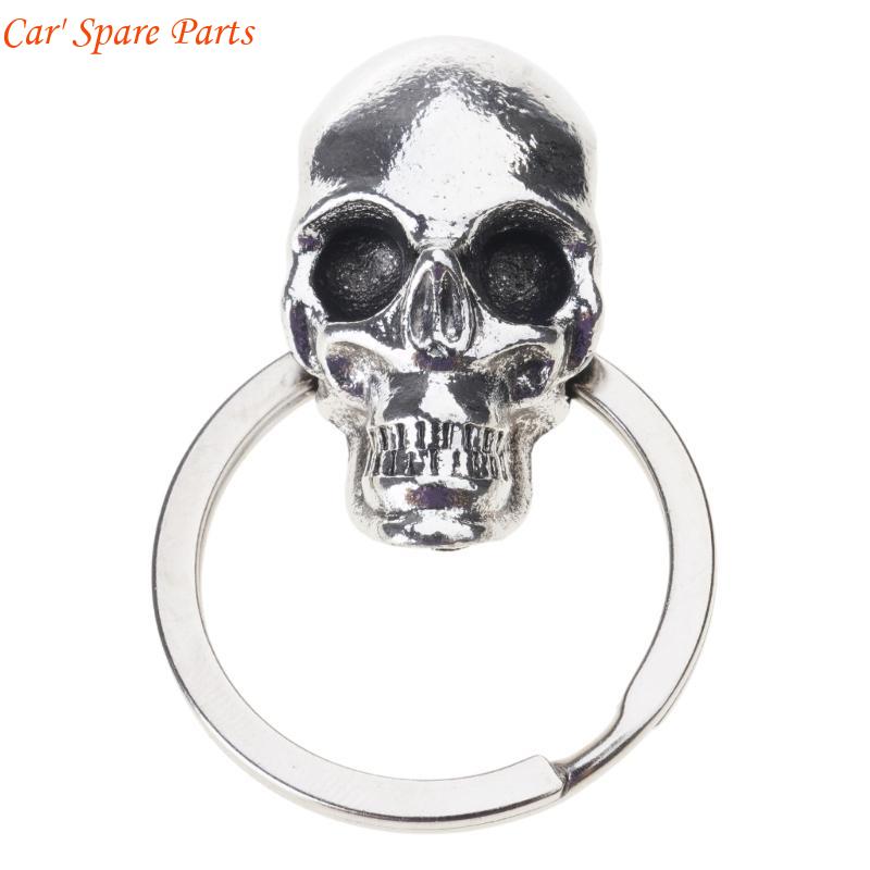 Y4UA Devil Skull Emphasizing Unique Designs Rings Against Theft Decorative Vehicle for Motorcycles & Car China Mainland