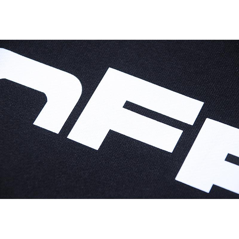Off-White 2026 Herbst und Winter Neu Unvollständiger Buchstabenaufdruck Muster Herren und Damen Rundhals Hoodie