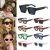 Vintage UV400 Ins Popular Eyewear Small Square Sunglasses Shades Green Sun Glasses