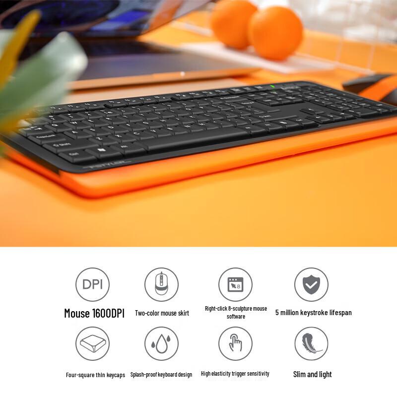 A4TECH FK10 Wired Membrane Office Keyboard