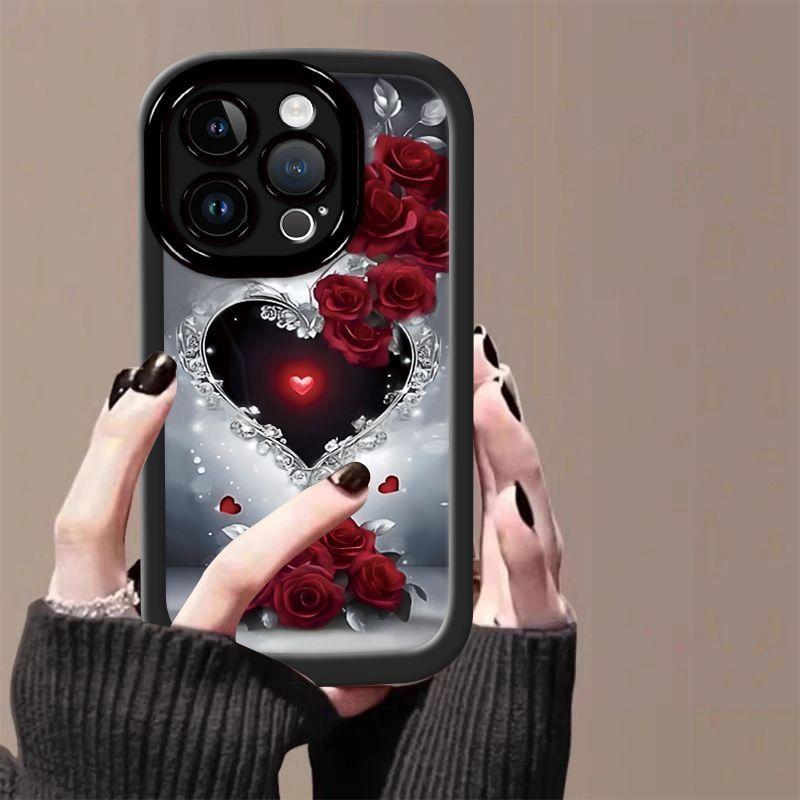 iPhone15 mobile phone case Apple 15Pro/15promax/15Plus anti-drop silicone