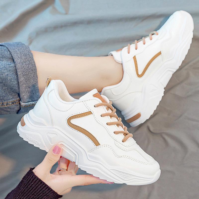 Women's Versatile Dad Sneakers 2025: New Thick-Soled Casual Running Shoes for Spring/Summer