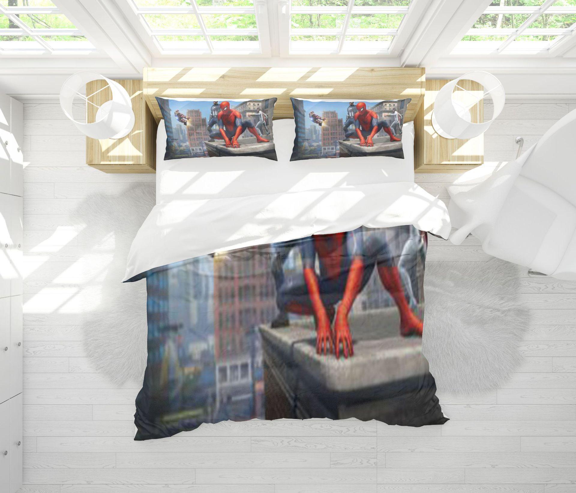

Bedding Digital Printing Spider Three-Piece Set Four-Piece Duvet Cover 90*190