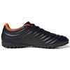Adidas Copa 20.4 Low Lace TF (Rubber Studs) Firm Ground Artificial Grass Non-Slip Durable Soccer Shoes Men Soccer Shoes Black Orange EH1480