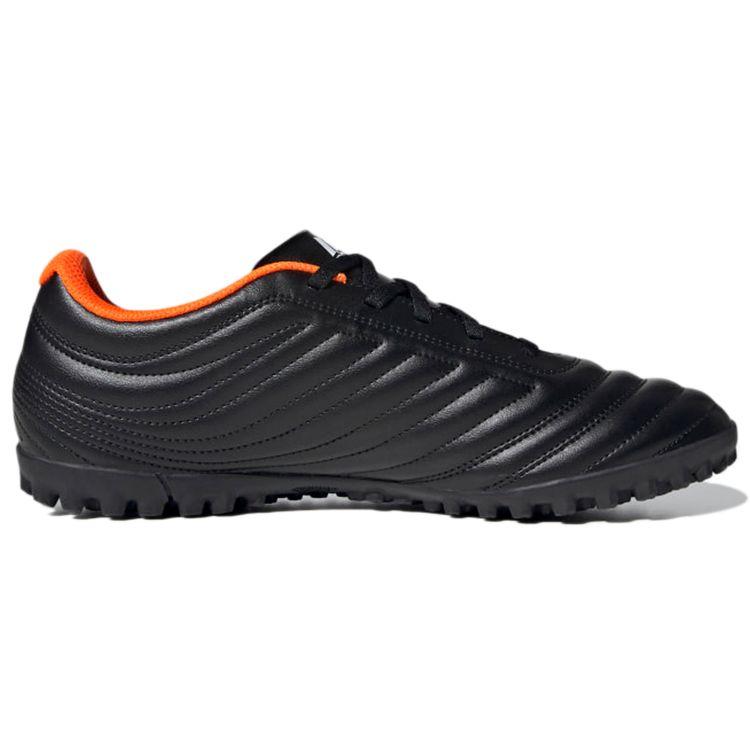 Adidas Copa 20.4 Low Lace TF (Rubber Studs) Firm Ground Artificial Grass Non-Slip Durable Soccer Shoes Men Soccer Shoes Black Orange EH1480