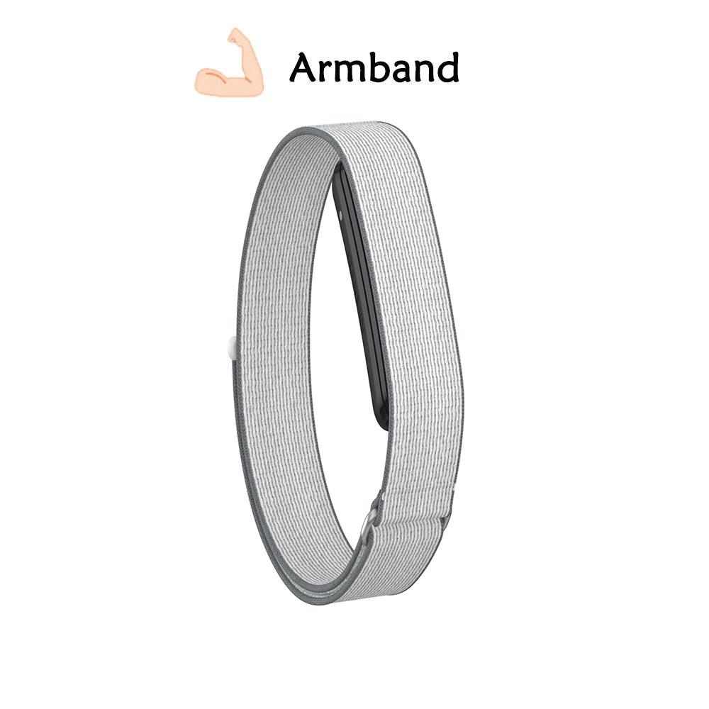 2 Stück Nylon-Handgelenk-/Armband Exklusiv für Garmin CIRQA Smart Band Leichtes Armband Atmungsaktiv für Garmin CIRQA Den ganzen Tag tragen