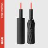 12-Bone New Automatic Umbrella Vinyl Sunscreen Weather and Rain Dual-purpose Three-fold Brushable Umbrella
