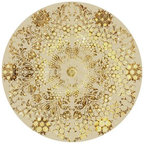 Persian Style Living Room Decoration Carpet Retro Round Rugs for Bedroom Home Chair Floor Mat Large Area Non-slip Washable Rug