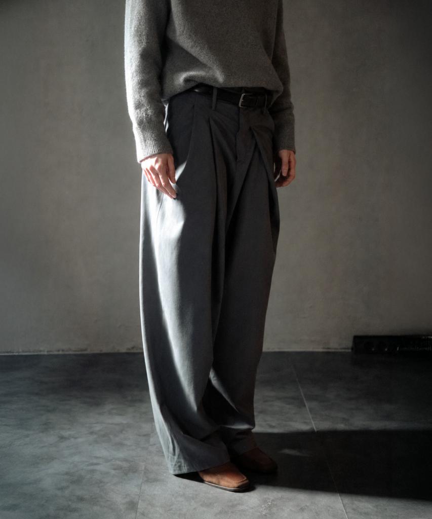 HERY Twist Trousers_Gray
