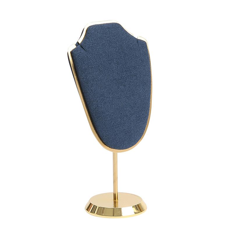 Metal Jewelry Rack, Microfiber Velvet Multi-color Display Rack, Pendant Necklace Display Stream of The Jewelry Store