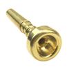 Yootones Trumpet Mouthpiece Set (3 pieces) - 7C, 5C, 3C - Suitable for Beginners and Professional Players (Gold)
