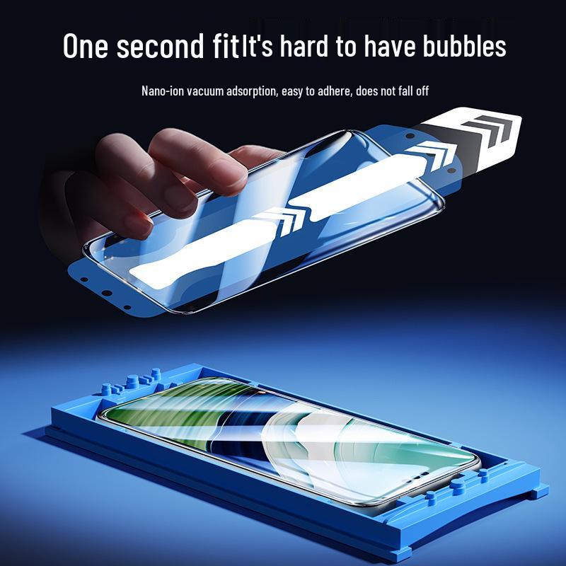 Vivo X200PRO/X100PRO/Y300PRO Böjt HD Härdat Glas Skärmskydd med Dammfri Applicering