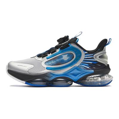 Kids UFO 6.0 Comfortable Casual Fitness Test Non-Slip Wear-Resistant Low-Top Running Shoes Kids Running Shoes Silver Black Blue 312435583-1