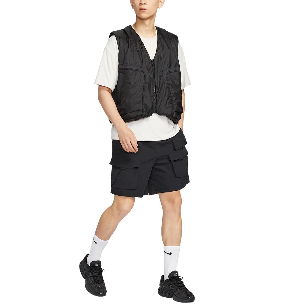 Nike Vests Men's Black/Black Moderate Urban Techwear HM4263-010