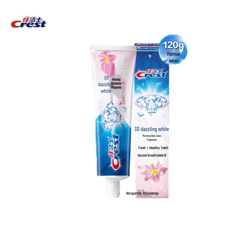 

Crest 3D White Morning Dew Lotus Fragrance Toothpaste