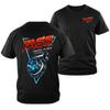 FASS Diesel Fuel Systems Turbo Graphic T-Shirt USA ? Red Neon Turbocharger