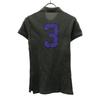 RALPH LAUREN Big Pony Embroidery Short sleeve Fawn Polo shirt Women Used