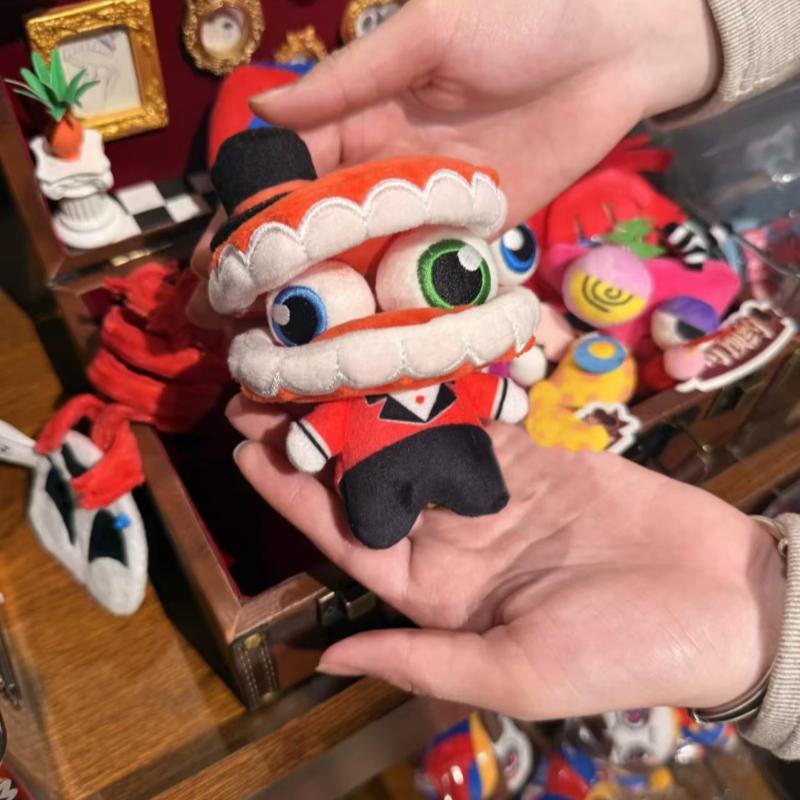 Der Zirkus Anime Peripherieartikel Caine Pomni Figur Puppe Baumwollpuppe Ragatha Kinger Weiches Plüschtier Niedliches Attribut Anhänger Geschenke