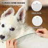 10pcs Factory Wholesale  Large Metal Cat Hair Comb Stainless Steel Dog Pet Grooming Comb