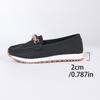 New Large-sized Women's Shoes with A Round Toe, Shallow Opening, Low Heel and Flat Bottom for Comfortable and Casual Wear