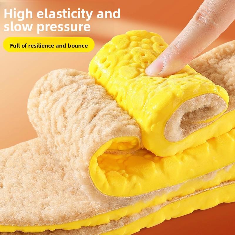 Winter Warm Insoles, Super Soft Insoles, Sports Fleece Thickened Height-increasing Insoles, Plush Insoles