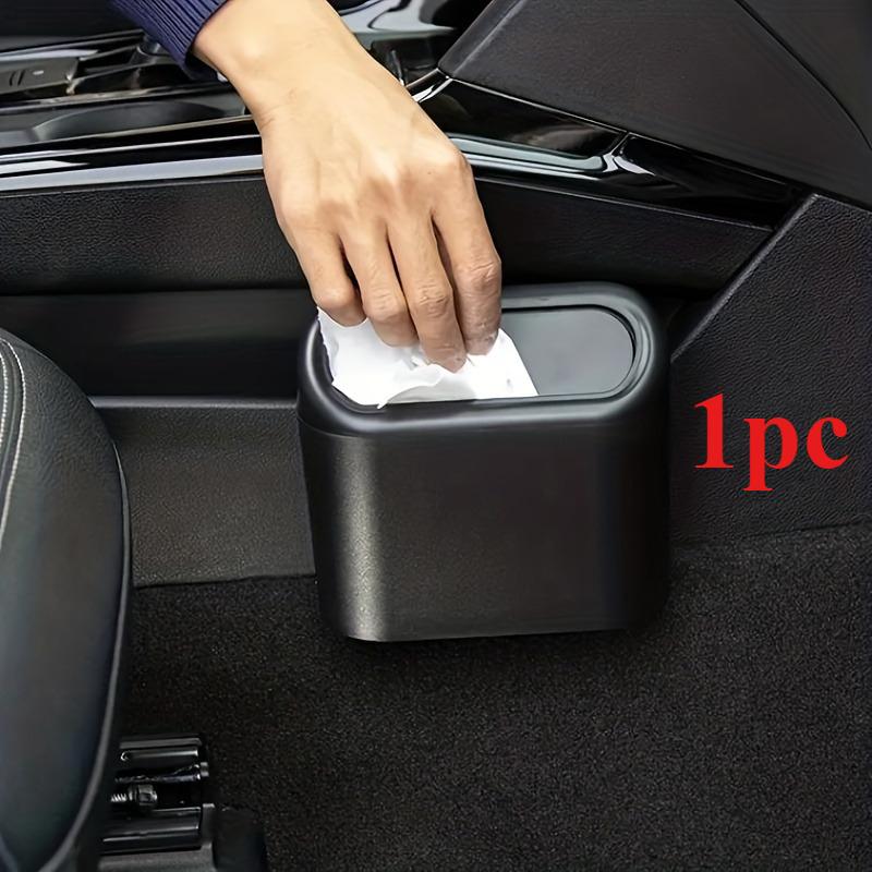 

1 piece car mini trash can car storage box - sorting box car essential accessories Christmas gift