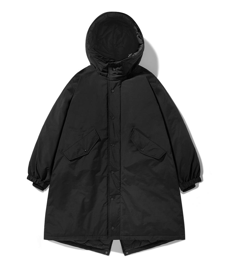 Fluke Adventure Fishtail Quilted Long Parka Fpj222 / 3 Colors