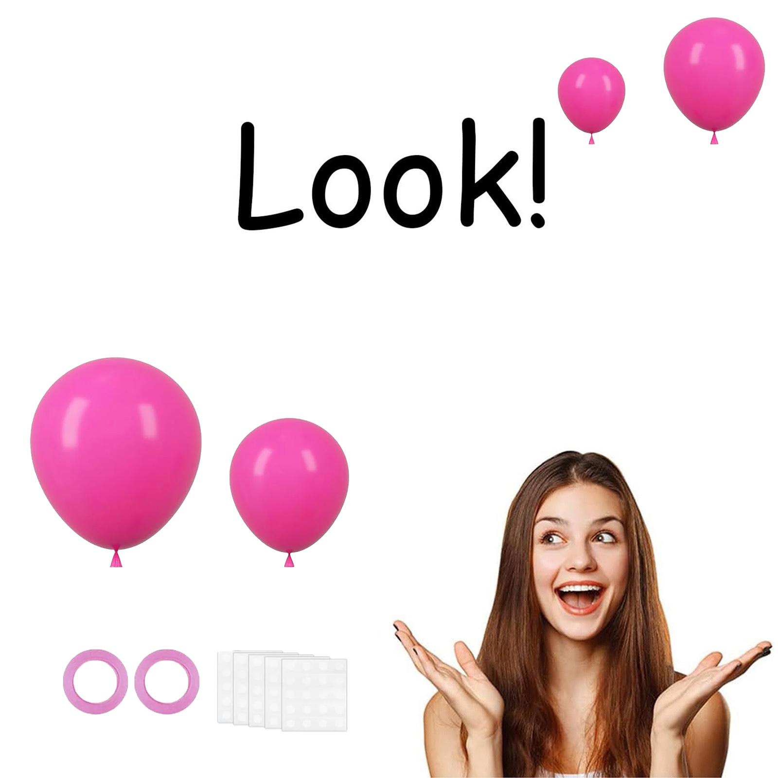 

130 Разных Размеров Бледных Наборов для Арок из Гирлянд, Светлых для Дня Рождения, Дня Святого Валентина, Крестин Ребенка, Вечеринки-раскрытия пола, Свадебного Торжества One Size красный