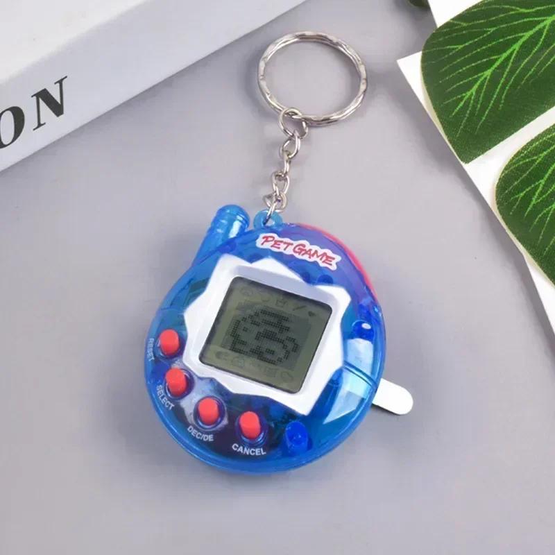 1PC Transparente elektronische Haustiere Tamagotchi Nostalgic 168 Haustiere in einem virtuellen Cyber ​​Digital Nostalgic Funny Toys Pixel Funny Play