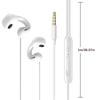 Wired Open Ear Headphones Earclip Air Conduction Music Earbuds Gaming Headset Earphones with Lavalier Microphone 3.5mm/Type-C