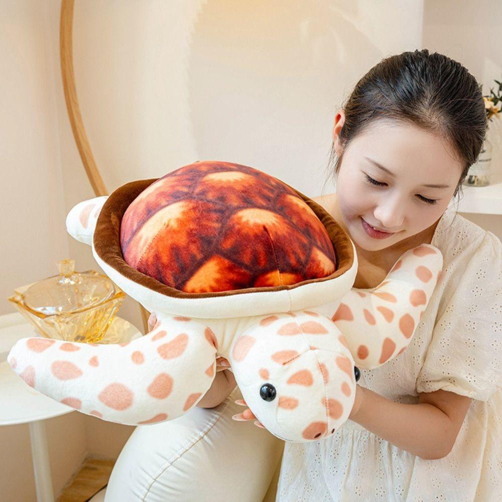 Collection Animal Sea Turtle Pillow Fluffy Turtle Animal Doll  Children Gift