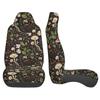 Mushroom and Floral Pattern 2 Pieces Covers Front Car Seat Universal Protector Cushion Cover Saddle Comfort Covers Fit Most Car