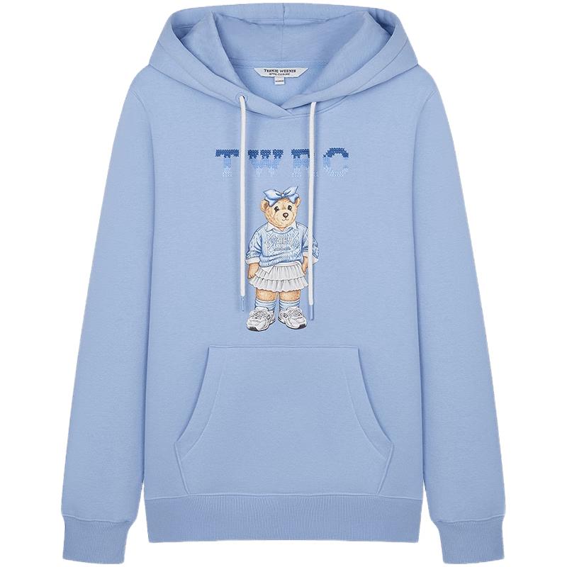 

Teenie Weenie Women s Fun Bear Fleece Hoodie S