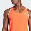 Adidas Adizero Singlet With Alphabet Logo Print Men Tops Light-Red IQ4926