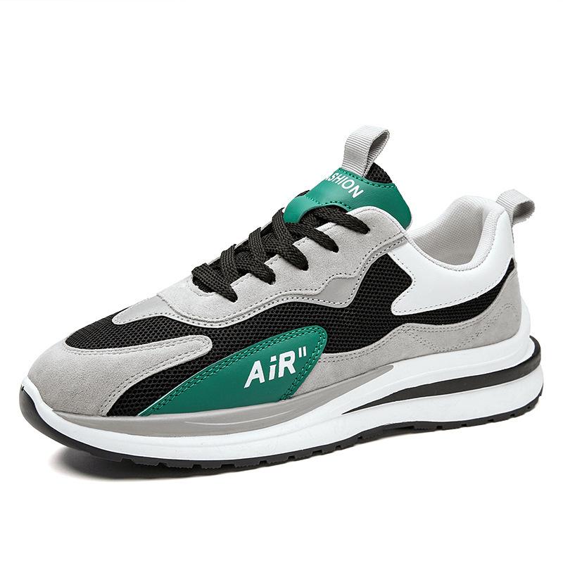 2023 New Men's Sports Shoes Breathable Mesh Casual Shoes Trend Running Shoes