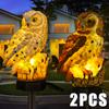 Solar Lamp Owl Animal Solar Garden Lights Solar Powered Solar Led Light Outdoor Garden Decoration Lamp Waterproof Solar Lights
