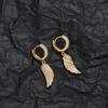New Feather Wing Three-dimensional Earrings with Symmetrical and Agile Wing Earrings