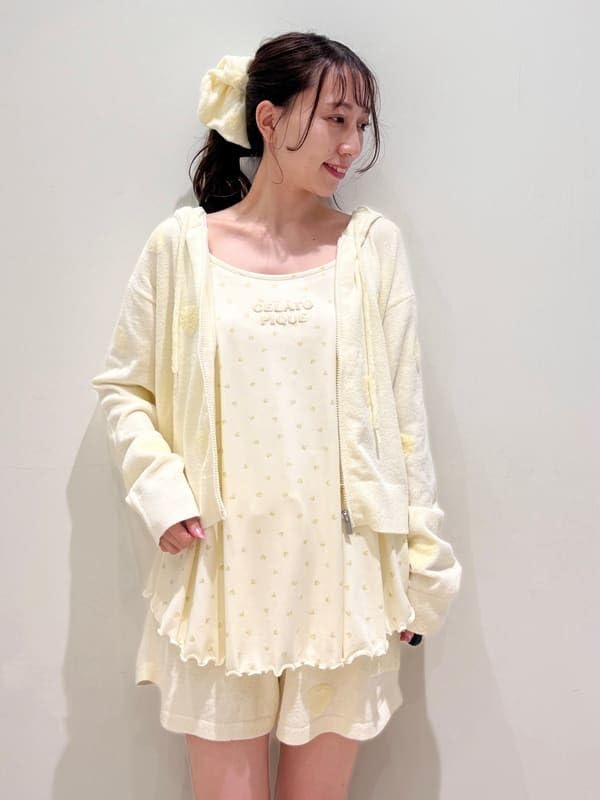 Gelato Pique Heart JQD Shorts PWNP252057 YEL Women's