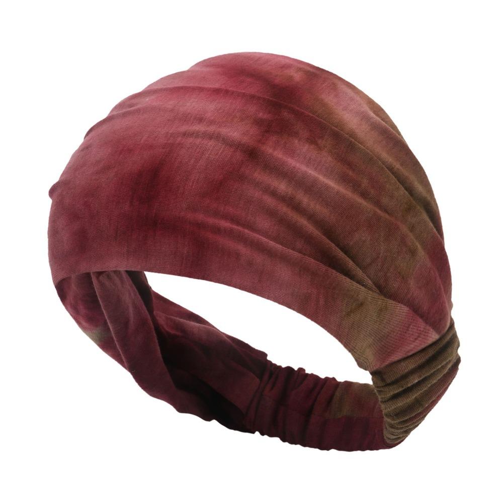 Cotton Yoga Headband Face Washing Fitness Elastic Headband  Hair Styling Accessory