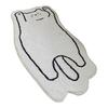 Cartoon Animal Carpet Imitation Cashmere Bedroom Rug Anti-Slip Cat Dog Floor Mat for Living Room Nursery Children's Room
