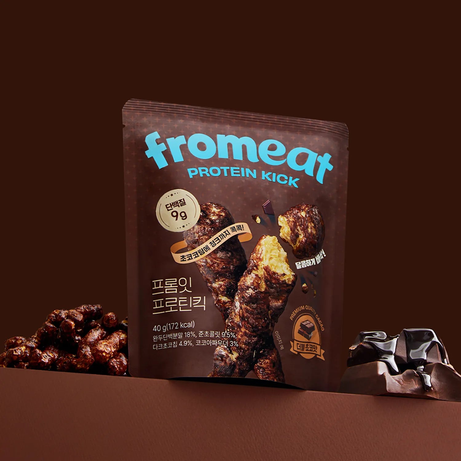 fromeat Protein Kick #Double Choco 40g/4bag #Double Choco 40g/4bag