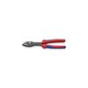 KNIPEX Twin Grip Slip Joint Pliers, Comfort Type, Ideal for Unscrewing Screws, 8202-200SB