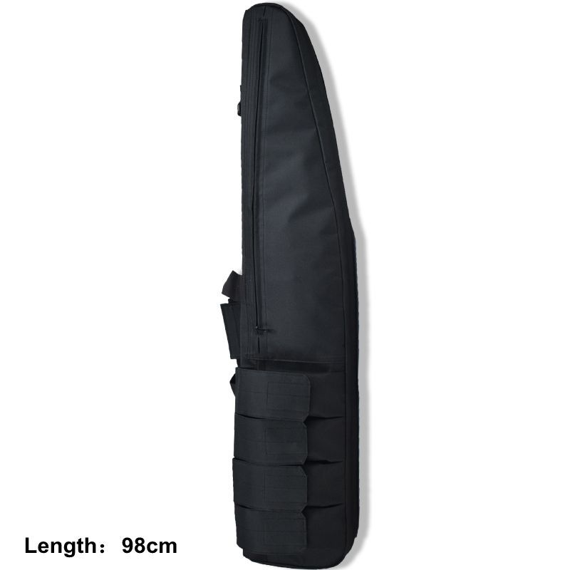 Outdoor Multifunctional 1.2-meter Fishing Bag 1-meter Tactical Camouflage Slanted Mouth Single Shoulder Handbag