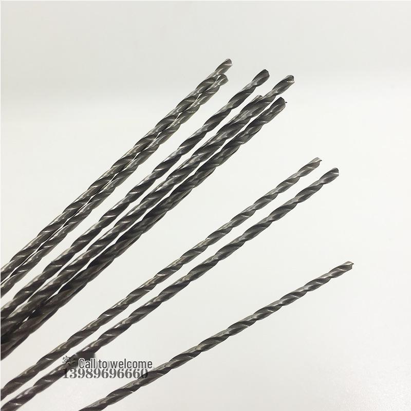 Extended Twist Drill Bit Set: 14.5-16mm x 250-300mm, Fully Ground, Straight Shank