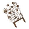  Iron Garden Stake Decorative Art Piece For Flower Arrangement Markers Easy Insertion