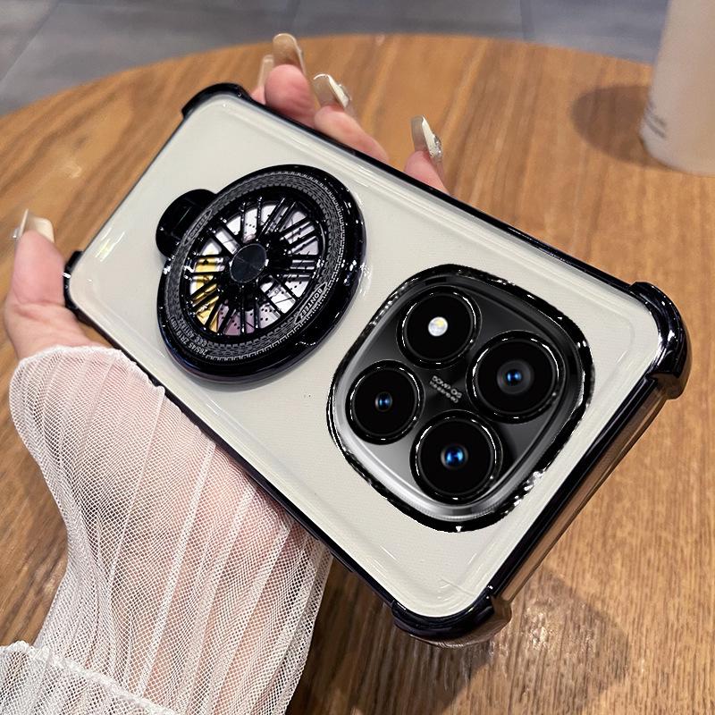 

Защитный силиконовый чехол для Redmi Note 14 Pro, Полное покрытие, Подушка безопасности 5G Слип Redmi Note 14 Pro